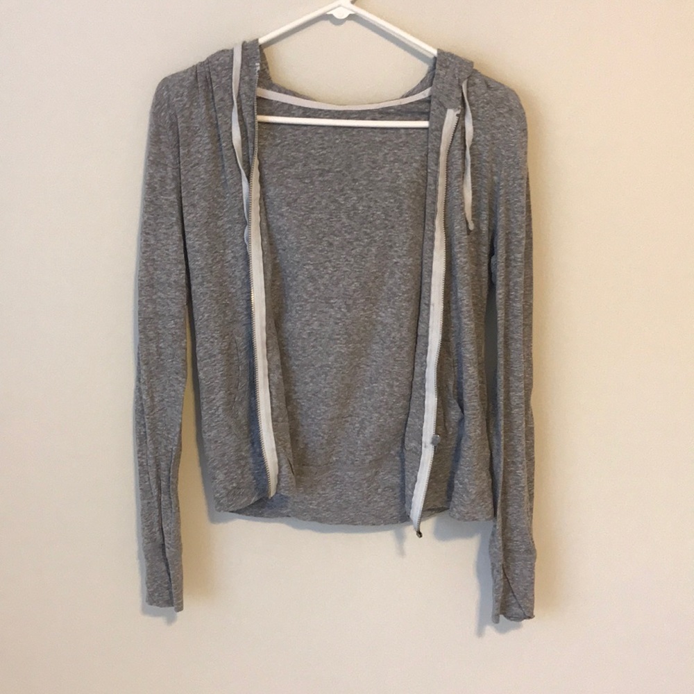 Grey Aéropostale light jacket
